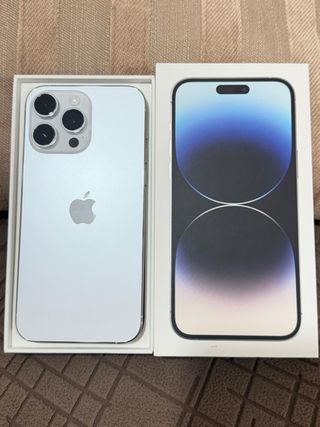 iPhone 14 Pro Max blanco/plata