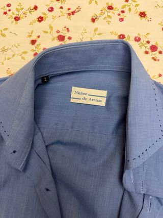 Camisa traje Nuñez Arenas Azul hombre
