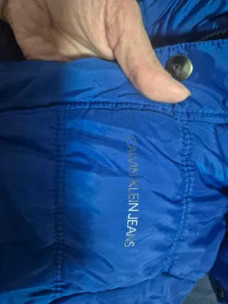 Abrigo Calvin Klein Azul