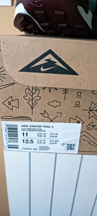 Nike Juniper Trail 3 Talla 45 Verde