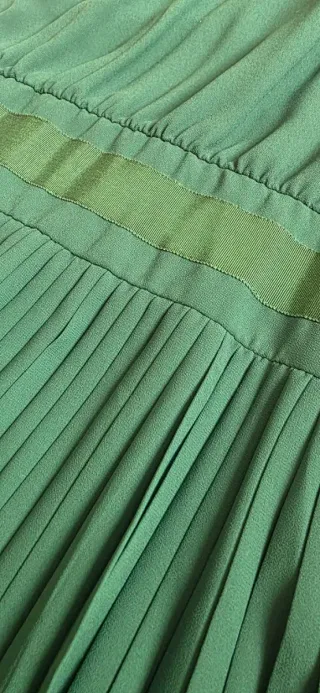 Vestido cóctel Tintoretto verde