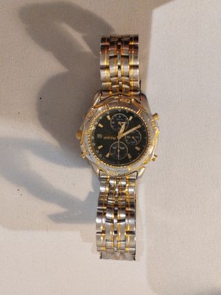 Reloj Pulsar Acero Dorado y Plateado