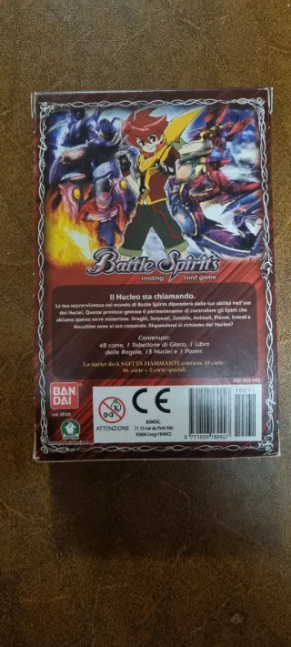 Battle Spirits Starter Deck Saetta Fiammante