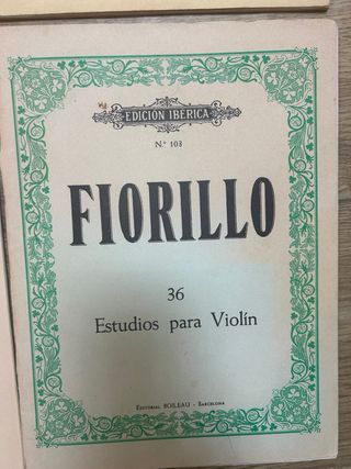 Libros de Violín Conservatorio