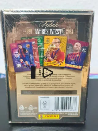 Caja Panini Tributo Andrés Iniesta 1993-2024
