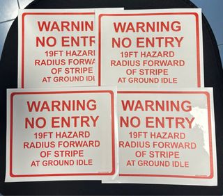 4 PEGATINAS REALES AERONAUTICAS