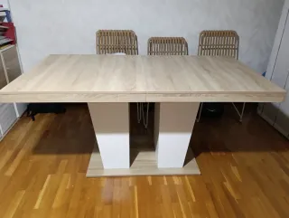 MESA DE SALÓN COMEDOR EXTENSIBLE