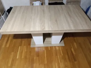 MESA DE SALÓN COMEDOR EXTENSIBLE