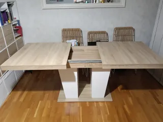 MESA DE SALÓN COMEDOR EXTENSIBLE