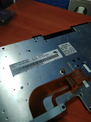 Teclado portátil Lenovo negro