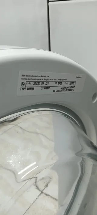 Lavadora Balay 6 kg A+++