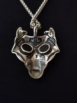 Colgante Cabeza de Lobo Celta