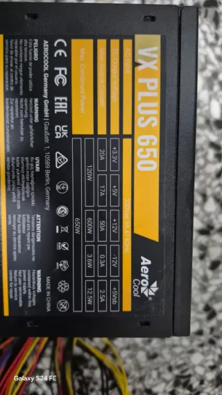 Fuente de Alimentación Aerocool