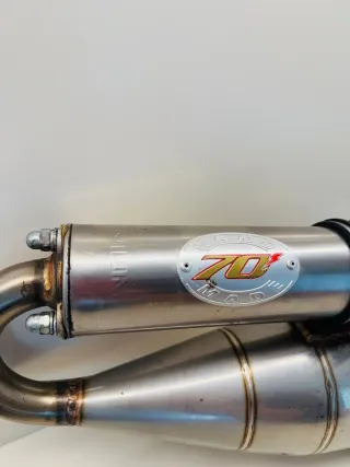 Scarico Leovince 70 Titanio