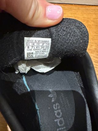 Zapatillas Adidas Gazelle Talla 41 1/3 Total Black