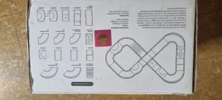 Pista biglie Eppy GN gialla/nera con scatola