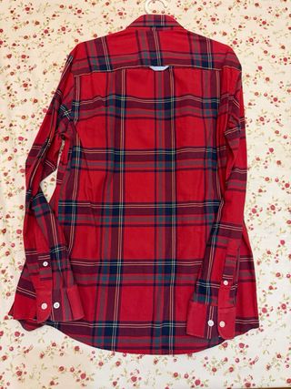 Camisa Valecuatro cuadros roja