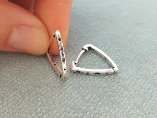 Pendientes estrellas plata de ley