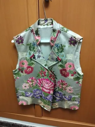 2 Chalecos Falleros Bordados Flores