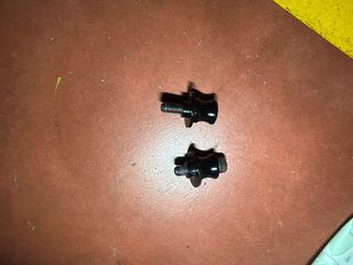 Diabolos aluminio Caballete CF Moto 450 MT Negros