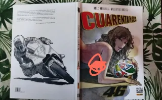 Cuarenta Y Seis 46 Valentino Rossi. Milo Manara.