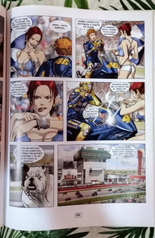 Cuarenta Y Seis 46 Valentino Rossi. Milo Manara.