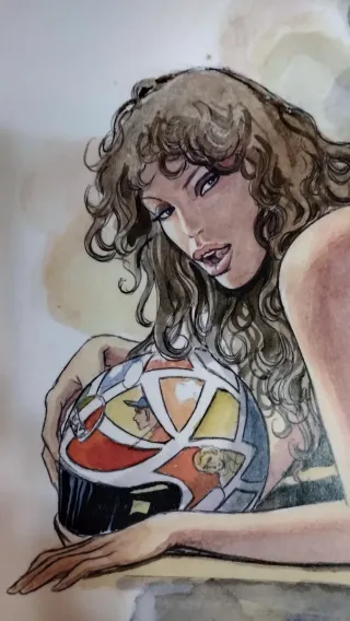 Cuarenta Y Seis 46 Valentino Rossi. Milo Manara.