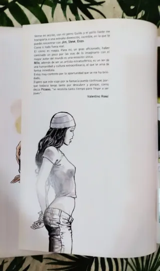 Cuarenta Y Seis 46 Valentino Rossi. Milo Manara.