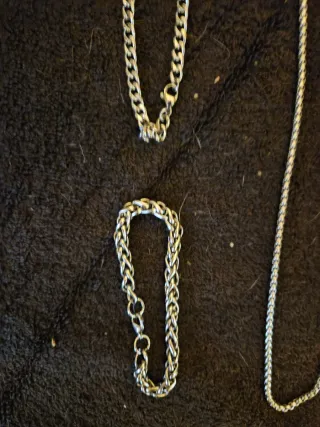 Cadenas y pulseras de acero inoxidable