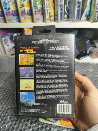 World of Illusion Mega Drive