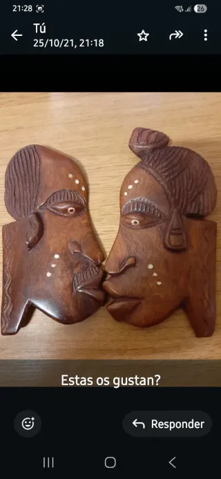 Máscaras africanas de Senegal