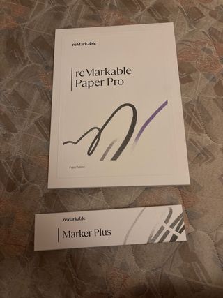 Remarkable Paper Pro y Marker Plus