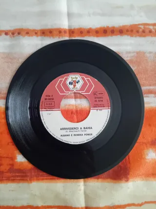 LP 45 giri Albano e Romina Power Felicità 1982