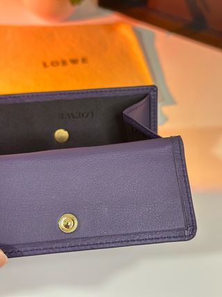 Cartera Loewe Morada