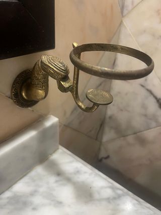 Conjunto Mueble Baño Madera Maciza mas accesorios