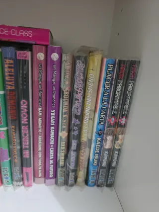 Lote 27 mangas romance antiguos