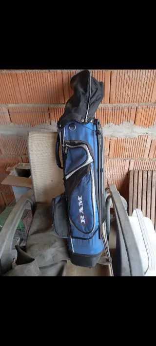 Bolsa de golf RAM azul