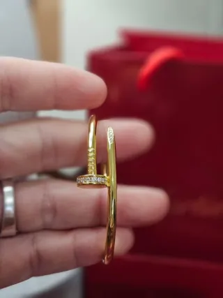 Pulsera clavo LOVE Acero Inoxidable Talla 17