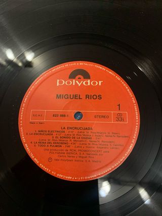 Vinilo Miguel Rios La Encrucijada