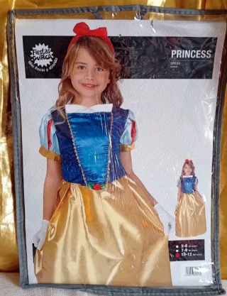 Disfraz Blancanieves Talla 10/12