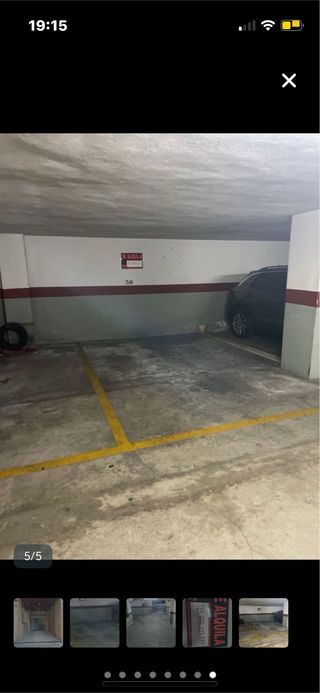 Alquiler plaza de garaje