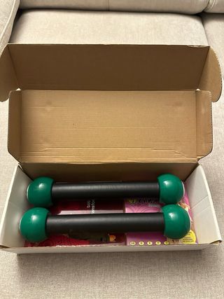 Set Zumba Fitness con Pesas y DVDs