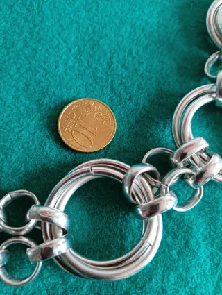 Cinturón vintage metal 1m ajustable