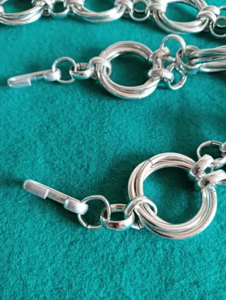 Cinturón vintage metal 1m ajustable