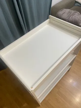 Mueble Cambiador IKEA blanco modelo Gulliver
