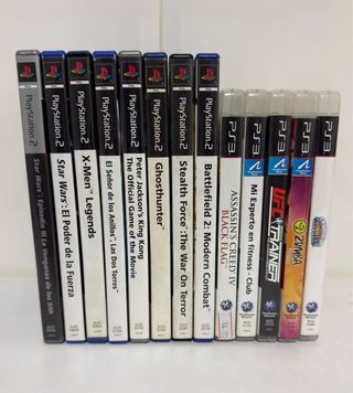 Lote juegos ps2 ps3