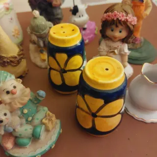 Lote 14 Figuras Vintage Cerámica Porcelana