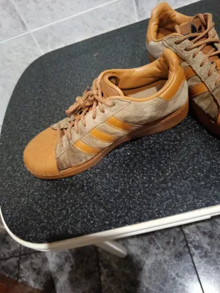 Zapatillas Adidas Superstar Marrones Talla 45 46
