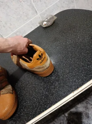 Zapatillas Adidas Superstar Marrones Talla 45 46