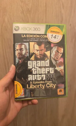 Xbox 360 Grand Theft Auto IV & Episodes From Liber